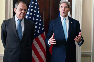 Secretary Of State John Kerry Meets Russian Foreign Minister Sergey Lavrov In London